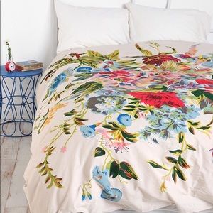 UO Romantic Floral Scarf Duvet Full/Queen